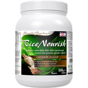 RiceNourish - Premium Brown Rice Protein Powder Blend - Chocolate Flavour